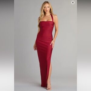 Burgundy Maxi Dress